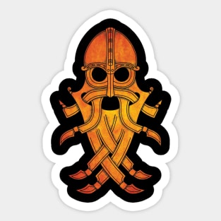 Norse Mask of Odin Sticker